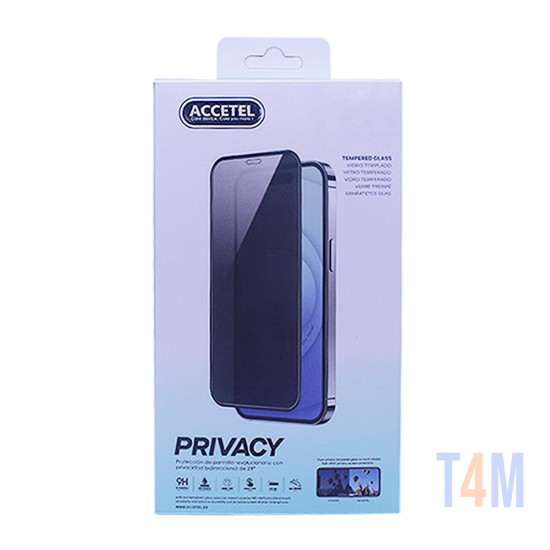 Privacy Anti-Spy Tempered Glass for Samsung Galaxy S24 Ultra Black